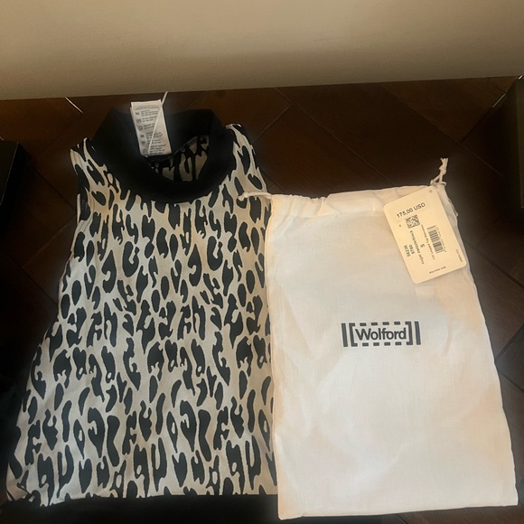 C2C LEOPARD TOP SLEEVELESS - wolford  size small. nwt - Picture 2 of 2
